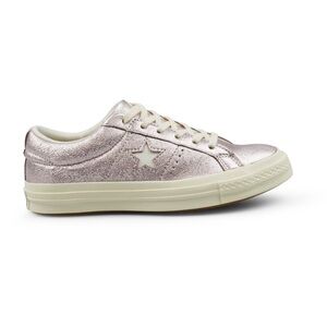 Pink Metallic One Star Ox Converse